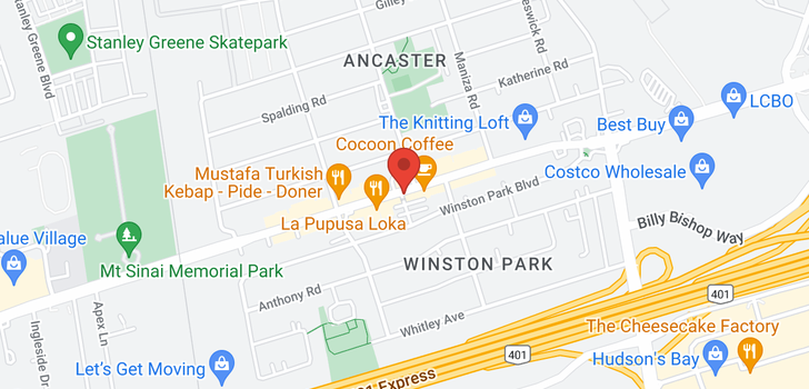 map of #45 -869 WILSON AVE